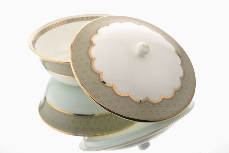 PICHWAI - SERVING BOWL WITH LID 3 PORTION