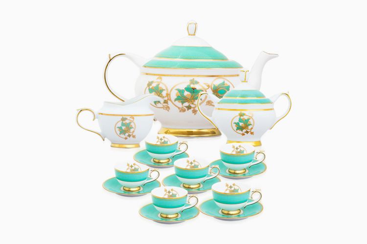 SPRING IN UDAIPUR 15 PIECE TEA SET
