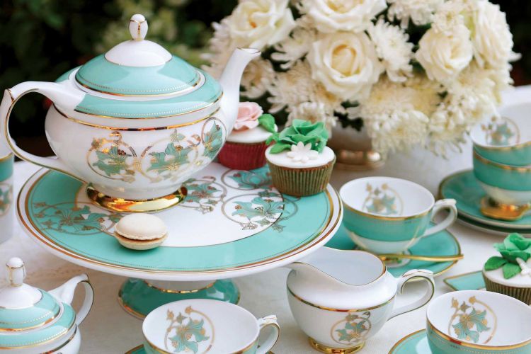 SPRING IN UDAIPUR 15 PIECE TEA SET - Image 8